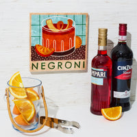 Happy Hour Negroni Wall Art