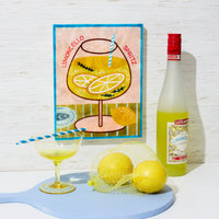 Happy Hour Limoncello Wall Art