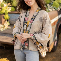 Take My Hand Cropped Kimono