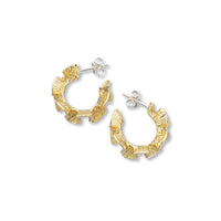 Palas Tranquility Coral Hoop Earrings