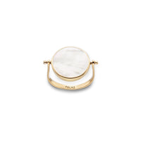 Palas Mother of Pearl Evil Eye Spinning Ring