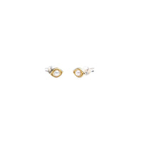 Palas Evil Eye Stud Earrings