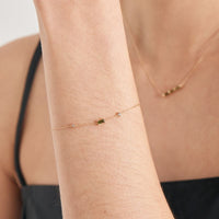 Ania Haie 14k Gold Tourmaline Bracelet