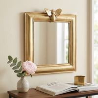 Gold Bee Mirror