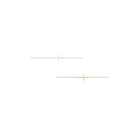 Fine Cross Bracelet