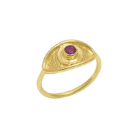 Allora Ruby Eye Ring