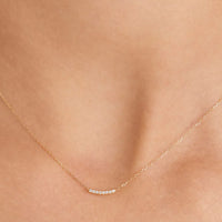 Ania Haie 14k Gold Magma Curve Necklace