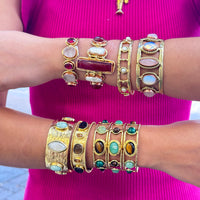 Amara Rose Stone Cuff