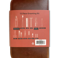 Closed pouch showing packaging on back.