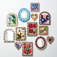 Bloom Nouveau Pink Arch Wall Art
