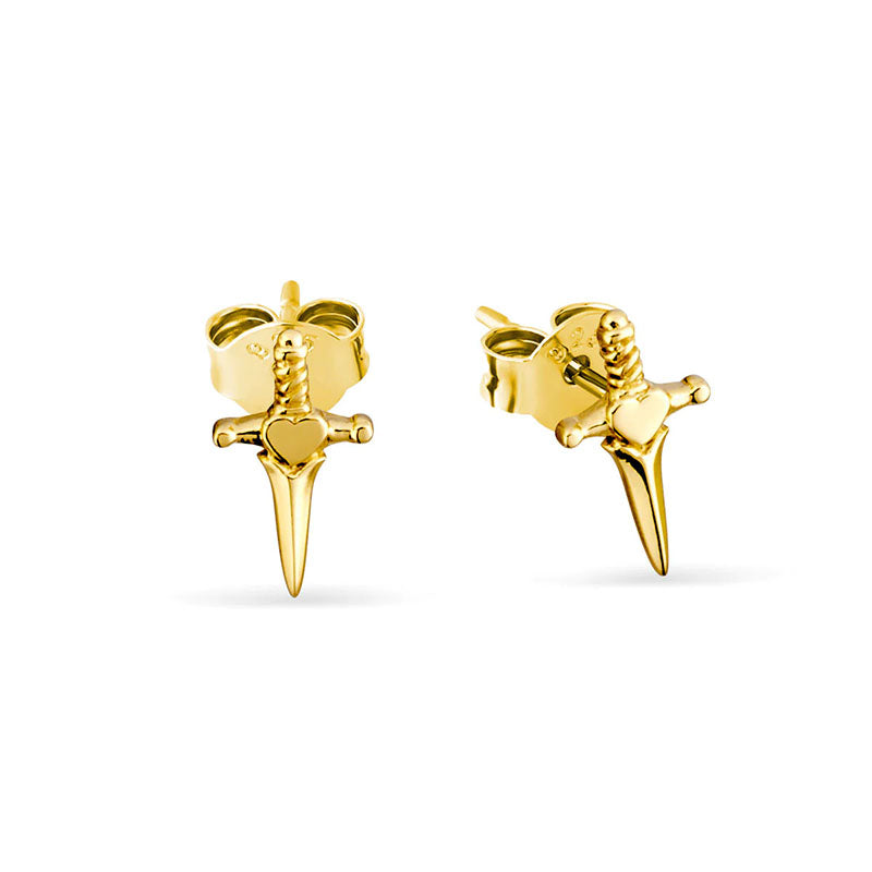 Dagger with Heart Studs