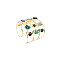 Amara Multi Layered Stone Cuff