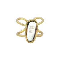 Amara Floating Pearl Ring