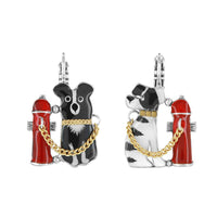 Pas Bouger Pooch & Hydrant Earrings