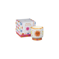 Orange Blossom Sun Ceramic Candle
