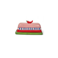 Chilli Stoneware Butter Dish