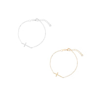 Cross Charm Bracelet