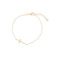 Cross Charm Bracelet