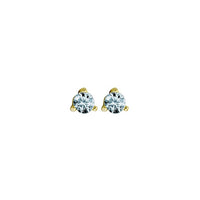 Gold Plated Birthstone Studs