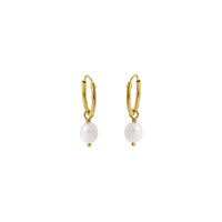 Delicate Pearl Sleepers