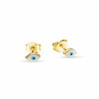 Evil Eye Enamel Studs
