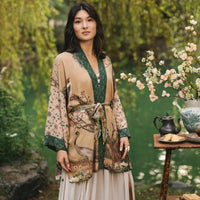 Fable Matinee Mid-Length Bamboo Kimono