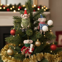Mouse Postman Hanging Ornament