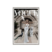 Vogue Glamour Framed Print-Large