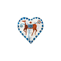 White Heart Horse Paloma Wall Art