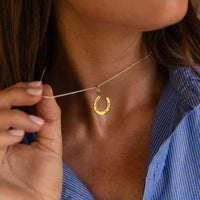 Palas Horseshoe Good Luck Charm