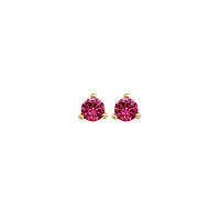 Gold Plated Birthstone Studs
