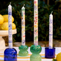 Mediterranean Summer Tapered Candle Set