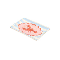 Striped Lobster Trinket Tray