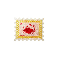 Crab Stamp Wall Art
