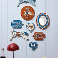 Round Horse Paloma Wall Art