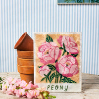 Peony Market Wall Art