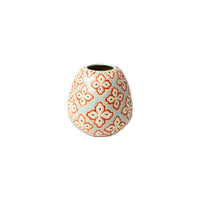 Blue Paisley Pollen Vase