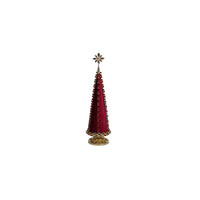 Red Crystal Christmas Tree