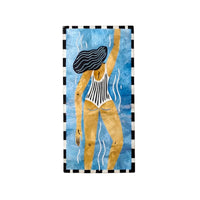 Beach Day Swim Wall Art