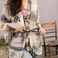 Take My Hand Bamboo Boho Kimono