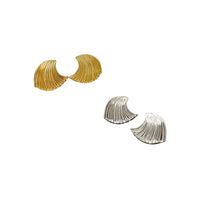 Linear Wave Earrings
