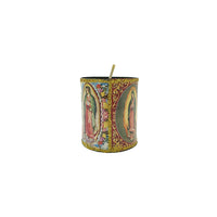 Mexican Virgin Mary Tin Candle