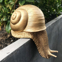 Crawling Snail Statue