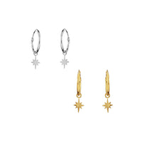 Celestial Star Sleeper Earrings