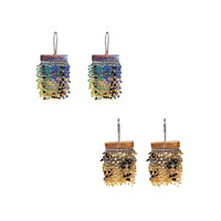 Milena Zu Mini Swarovski Tapestry Earrings