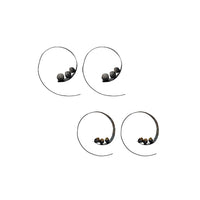 Milena Zu Curl Hoop Earrings