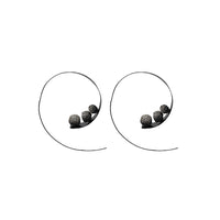 Milena Zu Curl Hoop Earrings