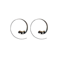 Milena Zu Curl Hoop Earrings