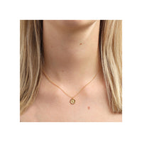 Gold Sunflower Necklace