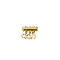 Gold Necklace Layering Clasp
